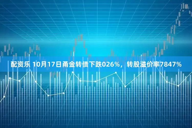 配资乐 10月17日甬金转债下跌026%，转股溢价率7847%